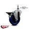 Service Caster 4 Inch Solid Polyurethane 10 MM Threaded Stem Caster with Brake SCC-TS20S414-SPUS-PLB-M1015 - alternate 3